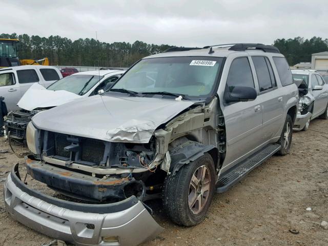 1GNES16S766128568 - 2006 CHEVROLET TRAILBLAZE GRAY photo 2