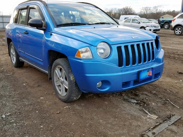 1J8FF47WX8D591655 - 2008 JEEP COMPASS SP 蓝色 照片 1