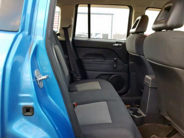 1J8FF47WX8D591655 - 2008 JEEP COMPASS SP BLUE photo 6