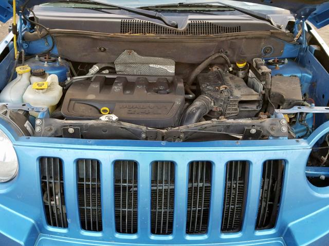 1J8FF47WX8D591655 - 2008 JEEP COMPASS SP 蓝色 照片 7