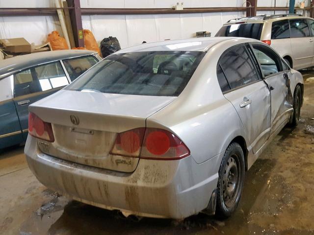 2HHFD567X7H201665 - 2007 ACURA CSX PREMIU SILVER photo 4