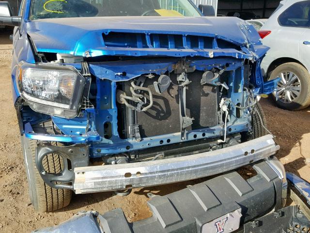 5TFUY5F16JX701478 - 2018 TOYOTA TUNDRA DOU BLUE photo 9