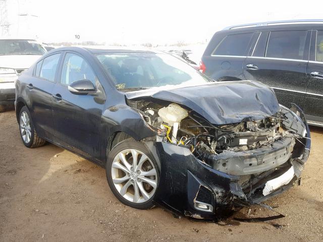 JM1BL1S5XA1133861 - 2010 MAZDA 3 S BLACK photo 1