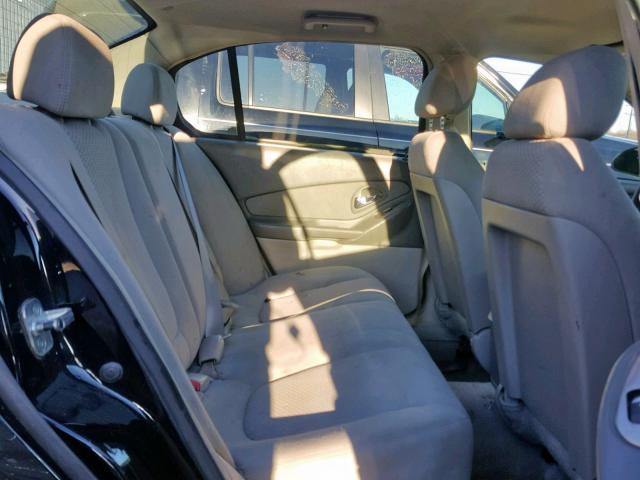 1G1ZS58F07F133963 - 2007 CHEVROLET MALIBU LS 黑色 照片 6