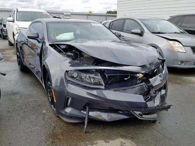 1G1FA1RX6J0139931 - 2018 CHEVROLET CAMARO LS GRAY photo 1