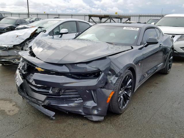 1G1FA1RX6J0139931 - 2018 CHEVROLET CAMARO LS GRAY photo 2