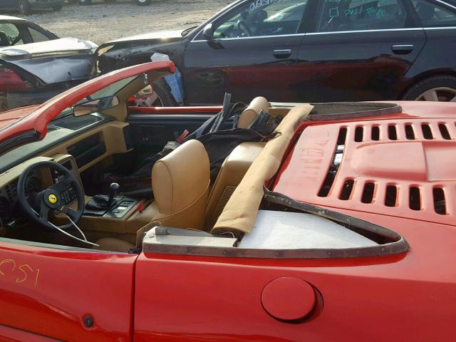 1G2PG3795FP250371 - 1985 PONTIAC FIERO GT RED photo 9