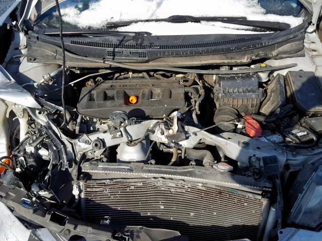 2HGFB2F91CH510882 - 2012 HONDA CIVIC EXL CREAM photo 7