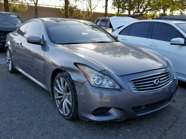 JNKCV64E38M117324 - 2008 INFINITI G37 BASE GRAY photo 1