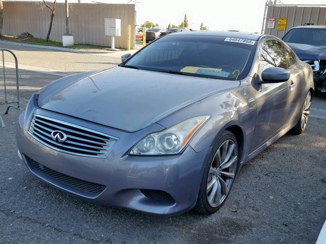 JNKCV64E38M117324 - 2008 INFINITI G37 BASE GRAY photo 2