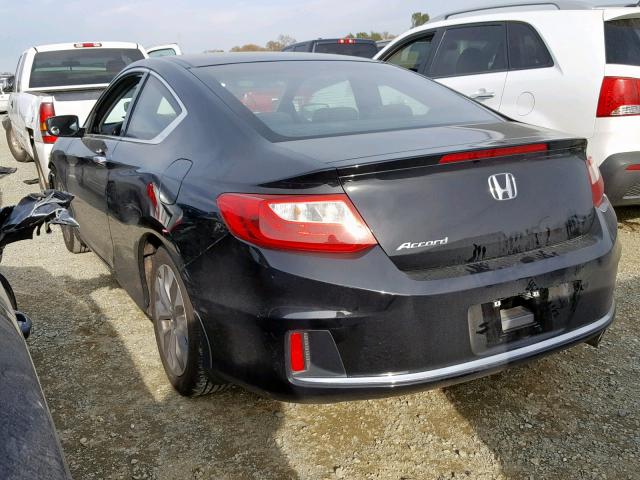 1HGCT1B33DA009276 - 2013 HONDA ACCORD LX- BLACK photo 3