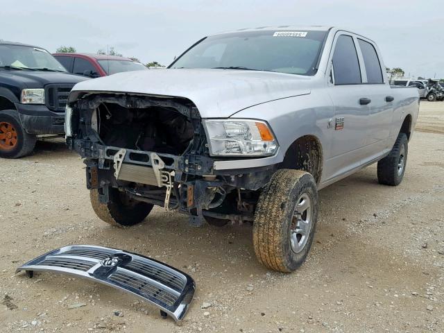 3C6UD5CL7CG282444 - 2012 DODGE RAM 2500 SILVER photo 2