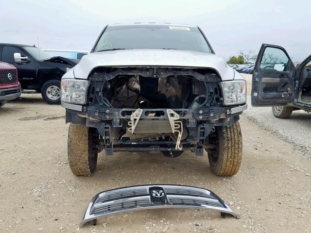 3C6UD5CL7CG282444 - 2012 DODGE RAM 2500 SILVER photo 9