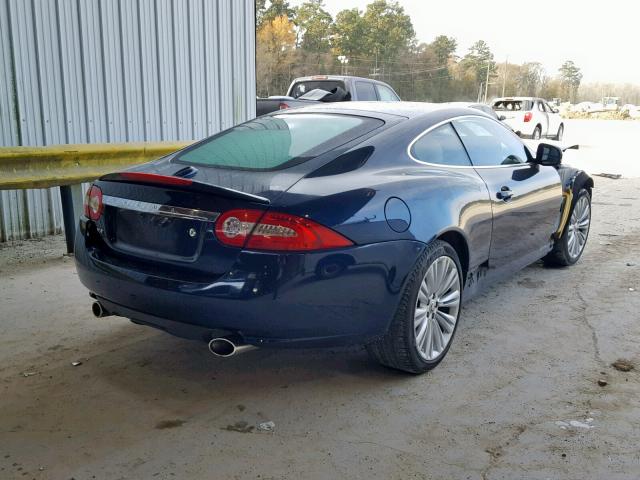 SAJWA4FB3ALB35923 - 2010 JAGUAR XK PORTFOL BLUE photo 4