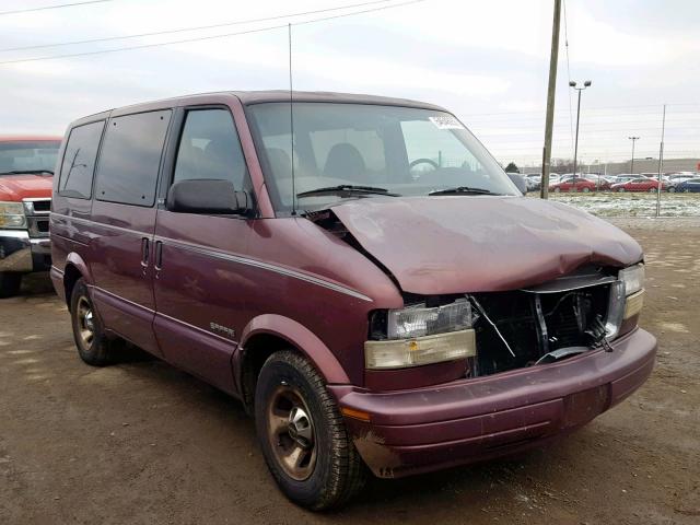 1GKDM19W0VB545313 - 1997 GMC SAFARI XT MAROON photo 1