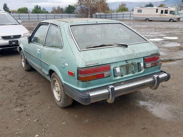 SMH2104519 - 1980 HONDA ACCORD GREEN photo 3