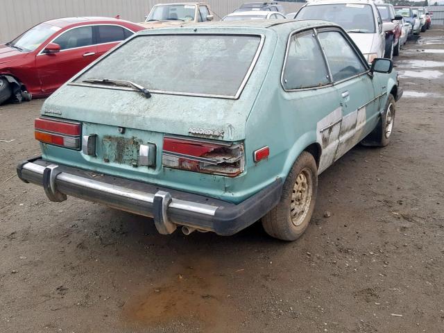 SMH2104519 - 1980 HONDA ACCORD GREEN photo 4