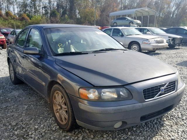 YV1RS61T442327194 - 2004 VOLVO S60 GRAY photo 1