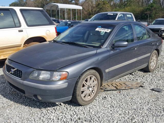 YV1RS61T442327194 - 2004 VOLVO S60 GRAY photo 2