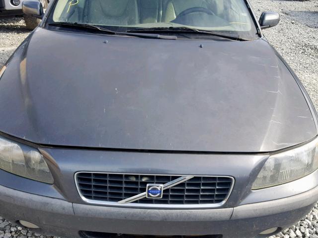 YV1RS61T442327194 - 2004 VOLVO S60 GRAY photo 7