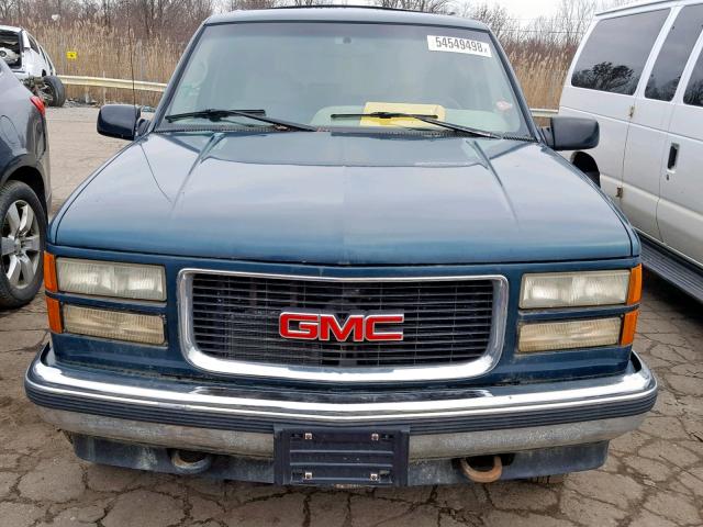 1GKEK13K3SJ739691 - 1995 GMC YUKON GREEN photo 10