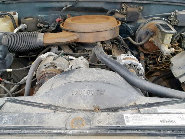 1GKEK13K3SJ739691 - 1995 GMC YUKON GREEN photo 7