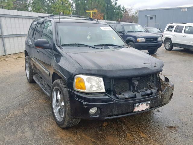 1GKDS13S242105426 - 2004 GMC ENVOY BLACK photo 1