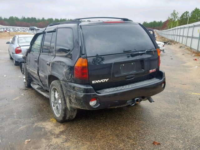 1GKDS13S242105426 - 2004 GMC ENVOY BLACK photo 3