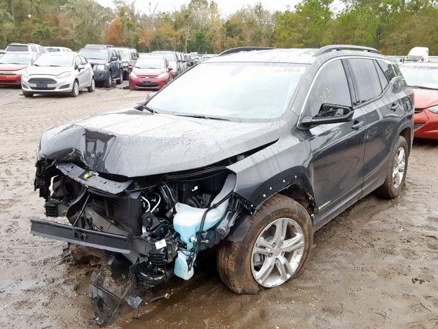 3GKALMEV6KL123447 - 2019 GMC TERRAIN SL SILVER photo 2