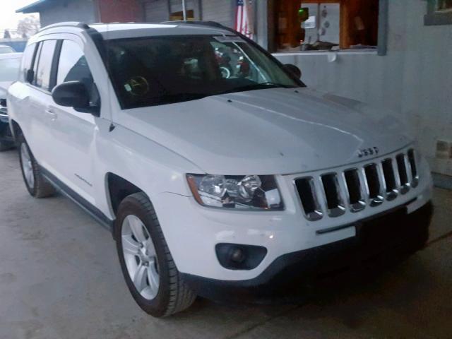 1C4NJCBA2GD525770 - 2016 JEEP COMPASS SP WHITE photo 1