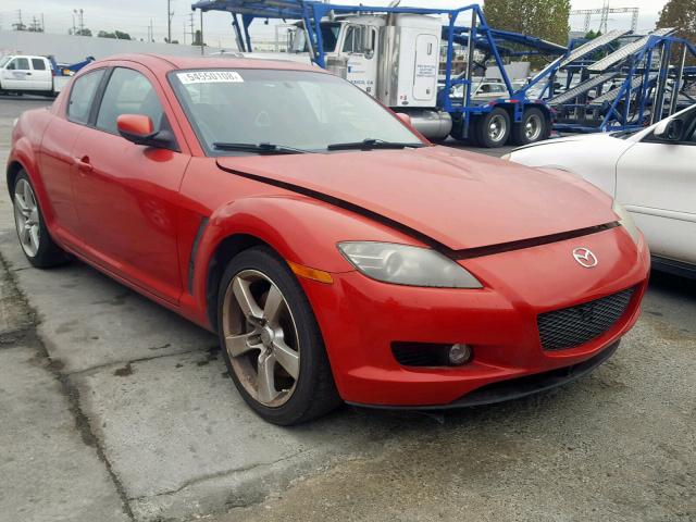 JM1FE173650147691 - 2005 MAZDA RX8 RED photo 1