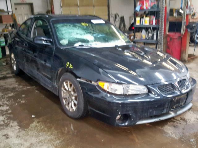 1G2WP12K91F162867 - 2001 PONTIAC GRAND PRIX BLACK photo 1