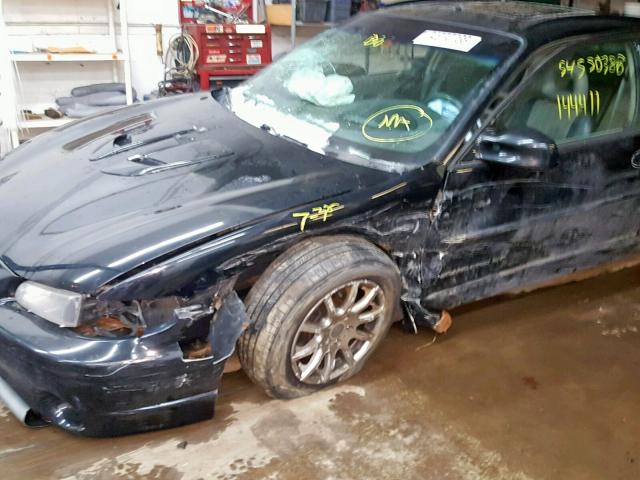 1G2WP12K91F162867 - 2001 PONTIAC GRAND PRIX BLACK photo 9