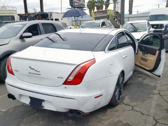 SAJWA2GT9FMV82380 - 2015 JAGUAR XJL SUPERC WHITE photo 4