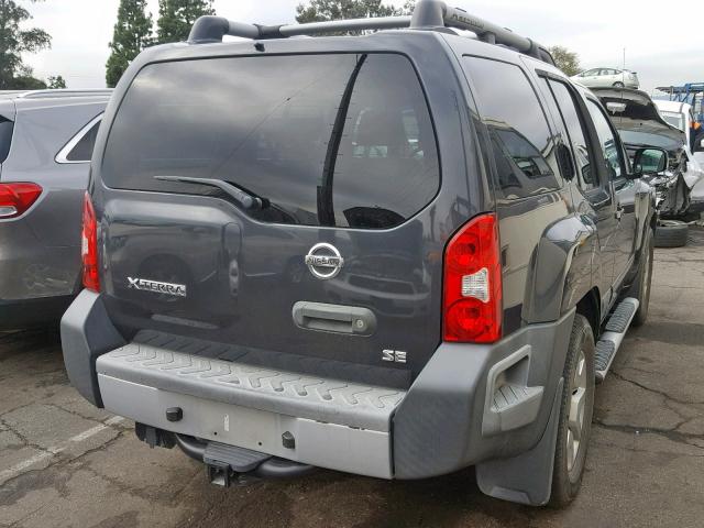 5N1AN08U69C515508 - 2009 NISSAN XTERRA GRAY photo 4