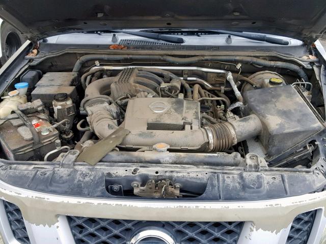 5N1AN08U69C515508 - 2009 NISSAN XTERRA GRAY photo 7