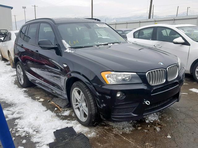 5UXWX9C58E0D35033 - 2014 BMW X3 XDRIVE2 BLACK photo 1