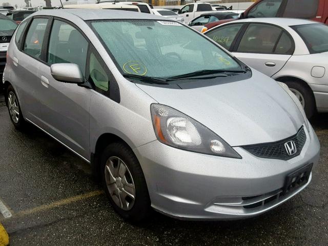 JHMGE8H39DC038388 - 2013 HONDA FIT SILVER photo 1