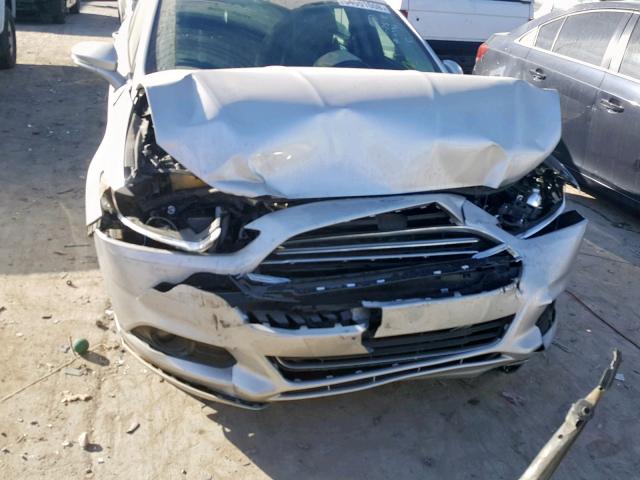 3FA6P0K97DR164391 - 2013 FORD FUSION TIT SILVER photo 9