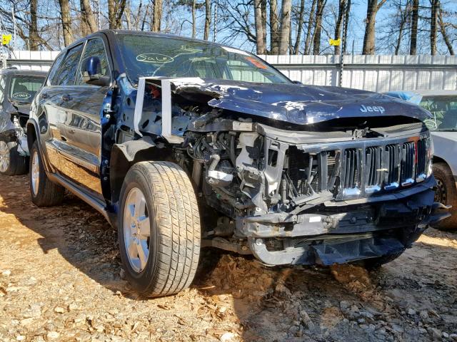 1C4RJEAG8DC628454 - 2013 JEEP GRAND CHER BLUE photo 1