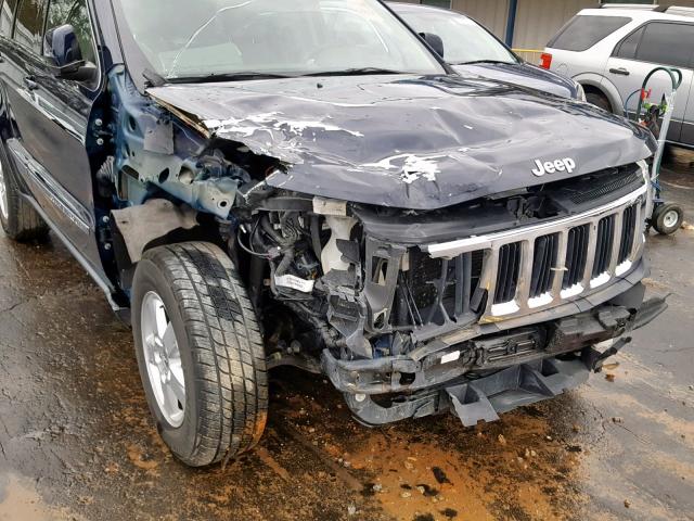 1C4RJEAG8DC628454 - 2013 JEEP GRAND CHER BLUE photo 9