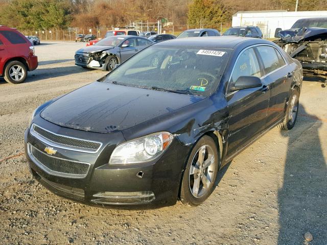 1G1ZC5E18BF254870 - 2011 CHEVROLET MALIBU 1LT შავი ფოტო 2