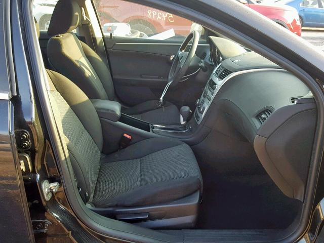 1G1ZC5E18BF254870 - 2011 CHEVROLET MALIBU 1LT შავი ფოტო 5