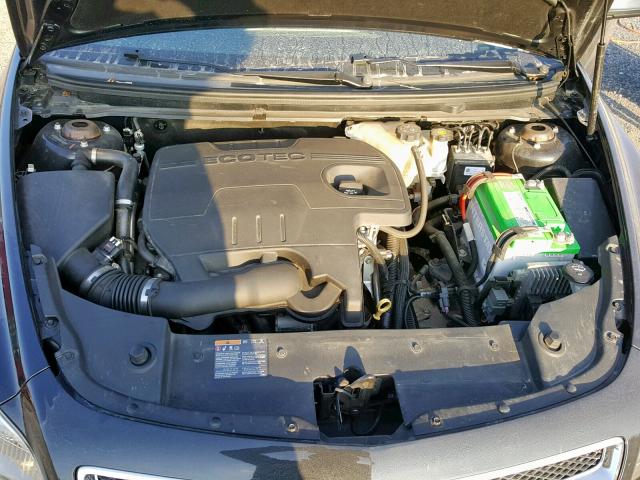 1G1ZC5E18BF254870 - 2011 CHEVROLET MALIBU 1LT შავი ფოტო 7