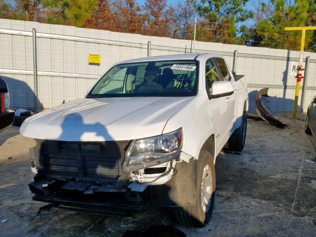 1GCGSCE38G1204112 - 2016 CHEVROLET COLORADO L WHITE photo 2