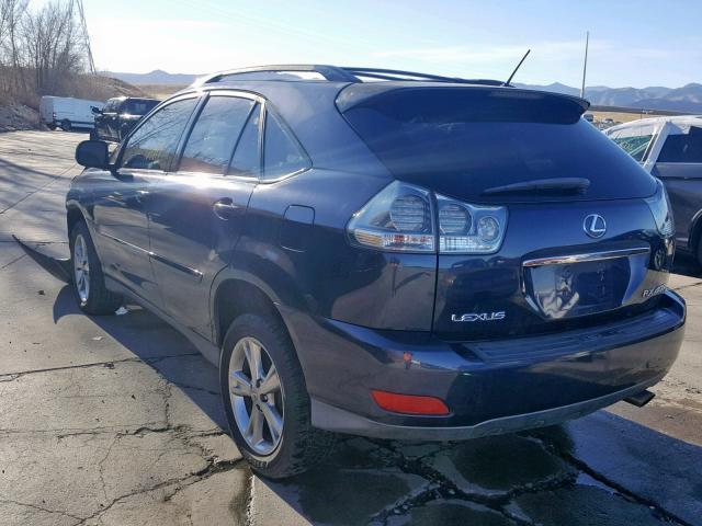 JTJHW31U760028629 - 2006 LEXUS RX 400 BLUE photo 3