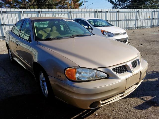 1G2NF52E23C269442 - 2003 PONTIAC GRAND AM S GOLD photo 1