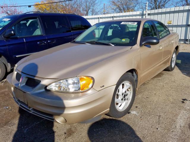 1G2NF52E23C269442 - 2003 PONTIAC GRAND AM S GOLD photo 2