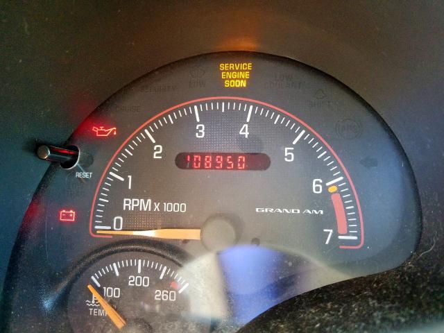 1G2NF52E23C269442 - 2003 PONTIAC GRAND AM S GOLD photo 8