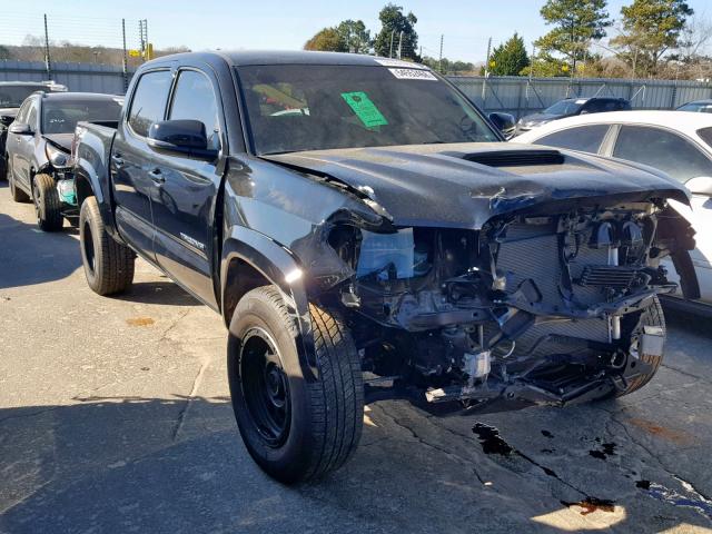 5TFCZ5AN8HX119623 - 2017 TOYOTA TACOMA DOU შავი ფოტო 1